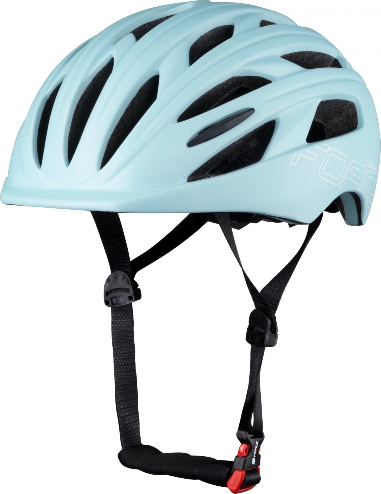 přilba FORCE DOWNTOWN, modro-zelená Velikost: L-XL