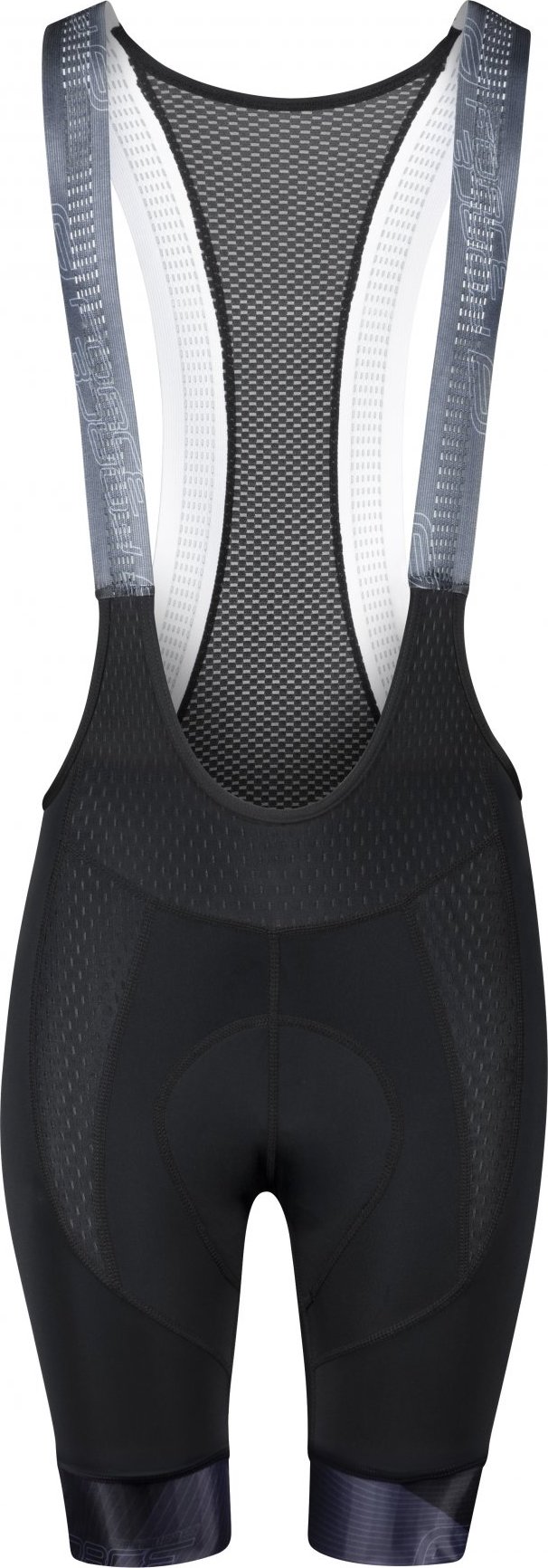 FORCE kraťasy F STRIPE LADY se šráky a vl, črn-šedé Velikost: L