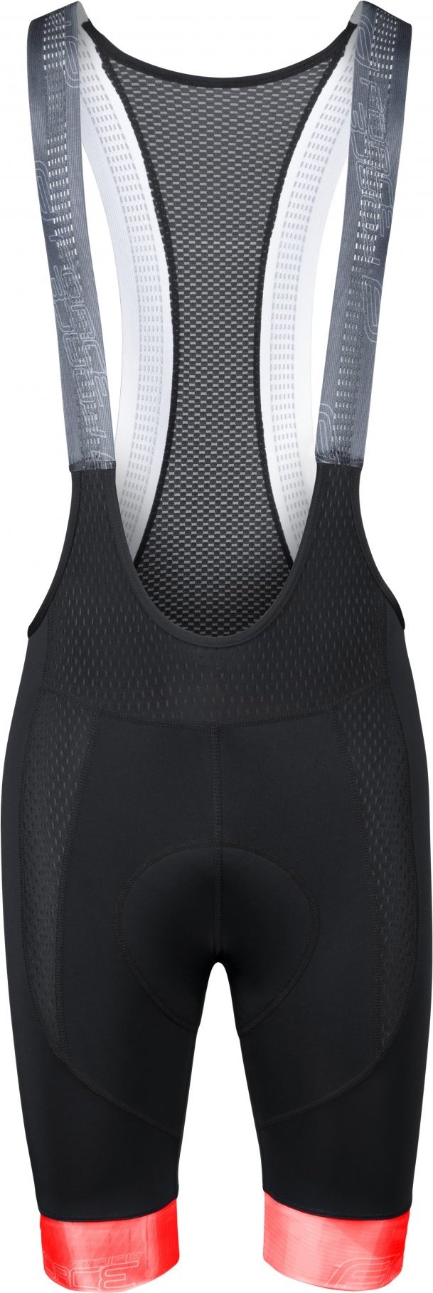 FORCE kraťasy F STRIPE se šráky a vl, černo-červené Velikost: S