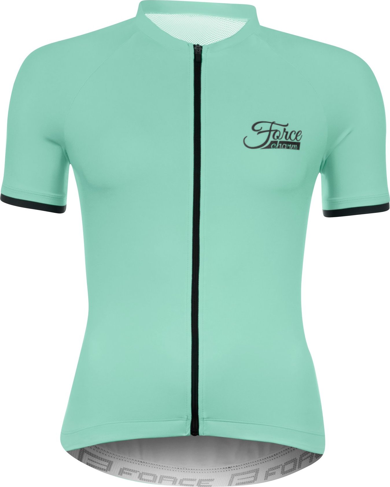 dres FORCE CHARM LADY kr. rukáv, mentolový Velikost: S