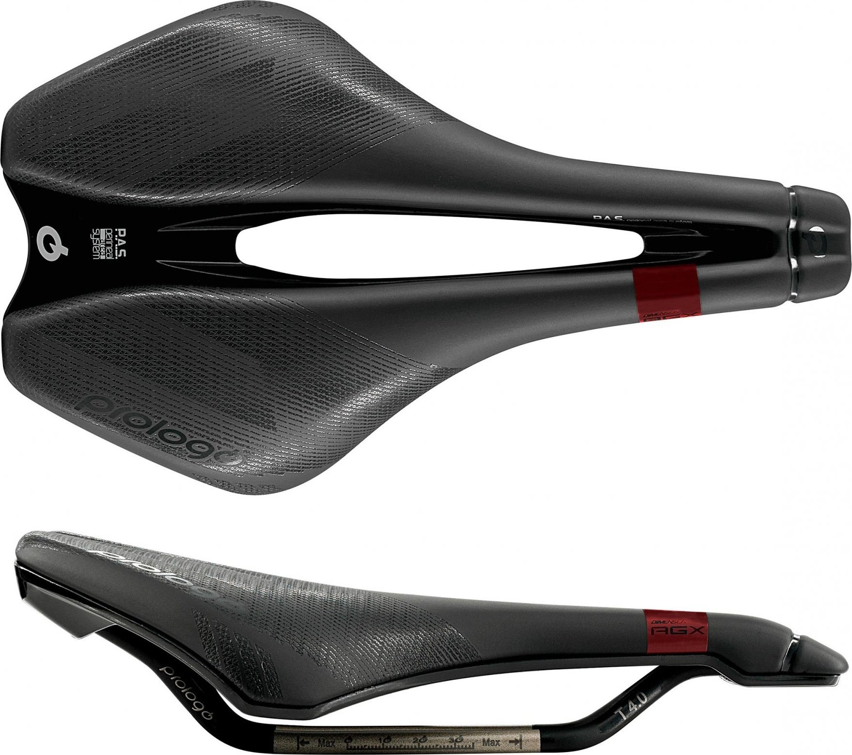 sedlo PROLOGO DIMENSION AGX PAS T4.0 143 černé
