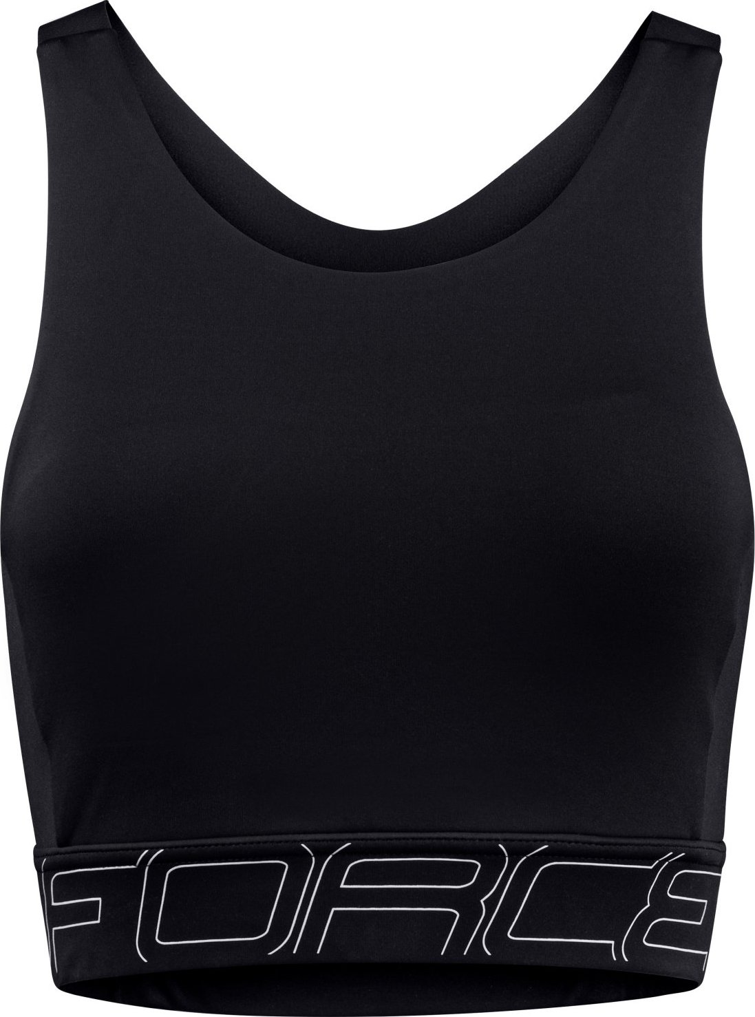 podprsenka sportovní FORCE GRACE, černá Velikost: S
