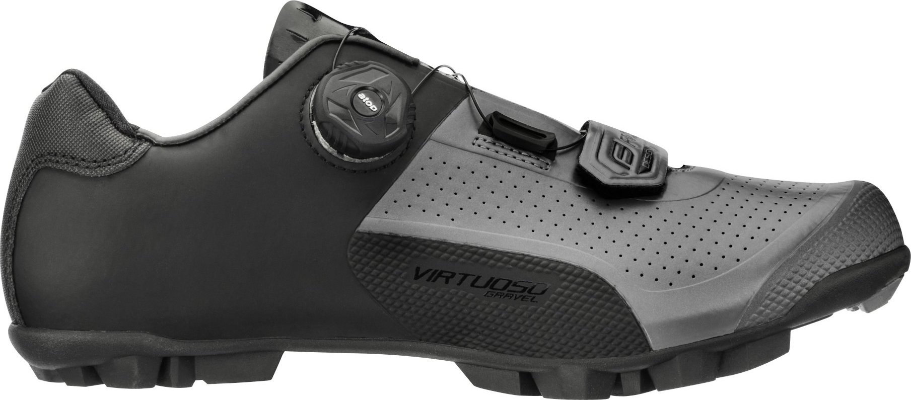 FORCE tretry F VIRTUOSO MTB/GRAVEL, černo-titanová Velikost: černo-titanové 37