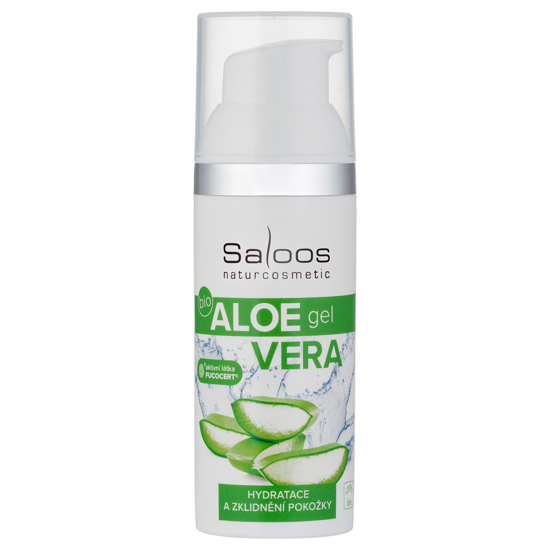Saloos bio Aloe vera gel Objem: 50 ml