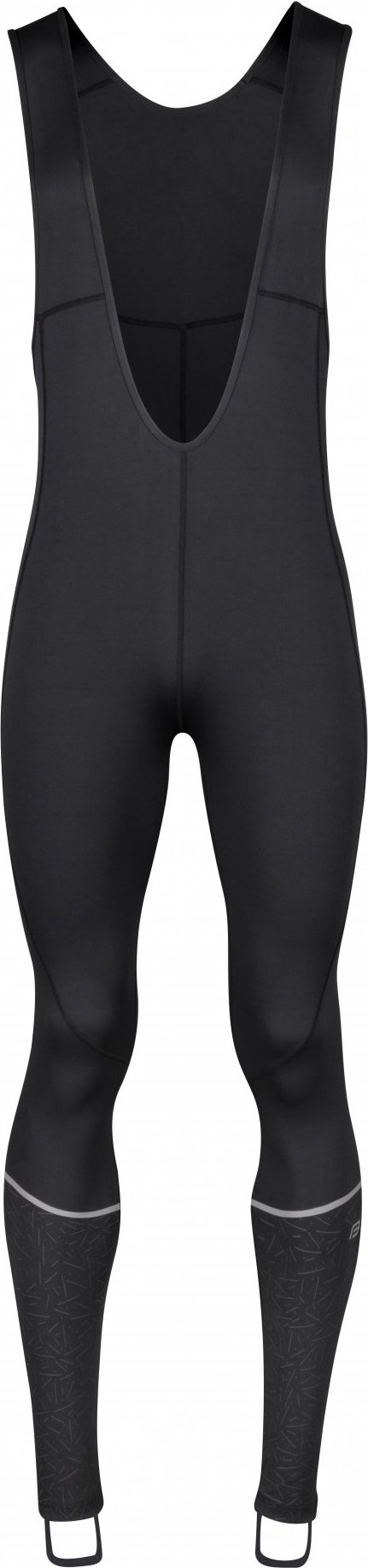 kalhoty FORCE MAZE se šráky bez vložky, černé Velikost: XS