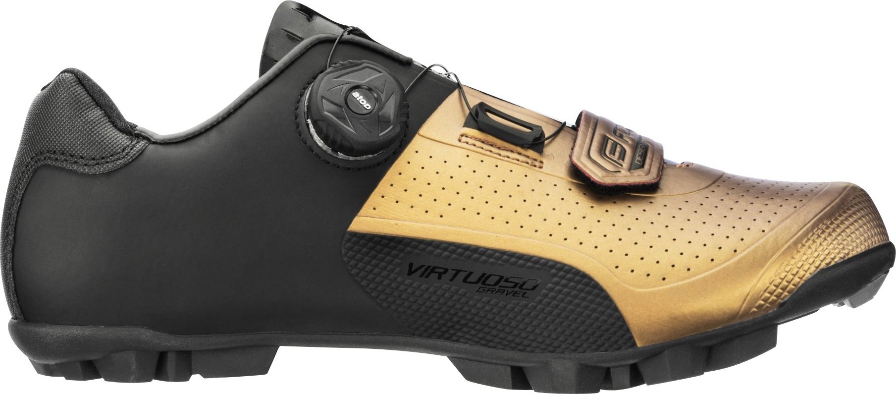 FORCE tretry F VIRTUOSO MTB/GRAVEL, černo-bronzová Velikost: 43