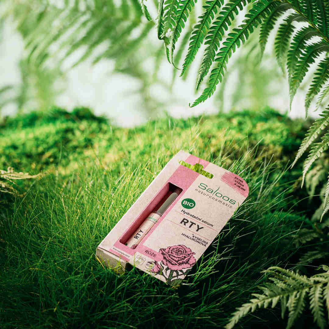 Saloos Bio hydratační sérum na rty - Růže