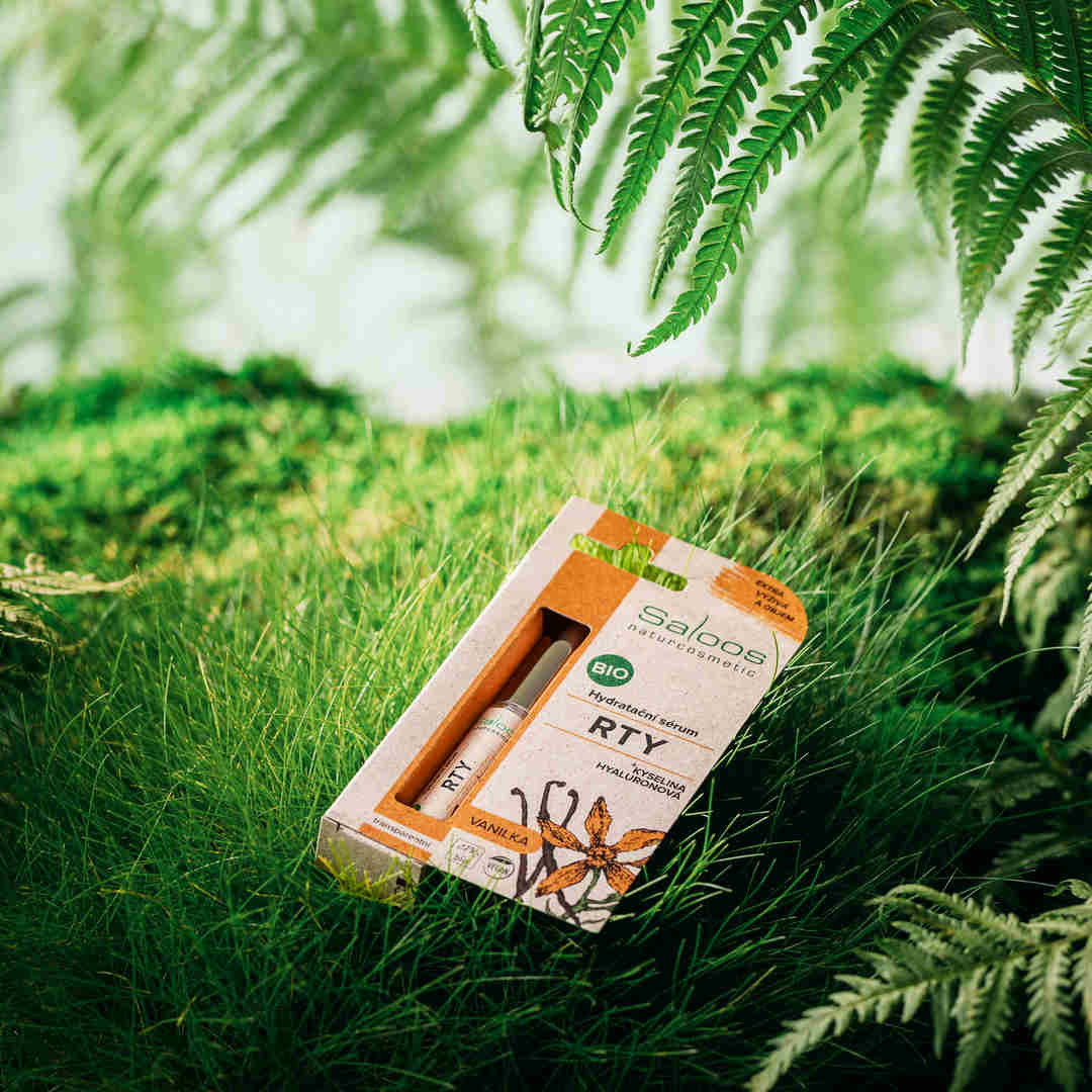 Saloos Bio hydratační sérum na rty - Vanilka