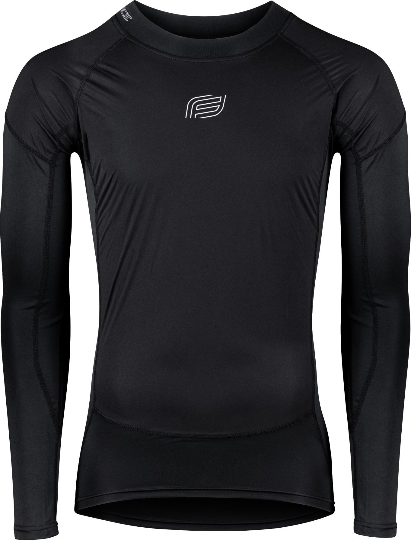 FORCE triko funkční neprofuk F GUARD dl. rukáv, črn Velikost: L