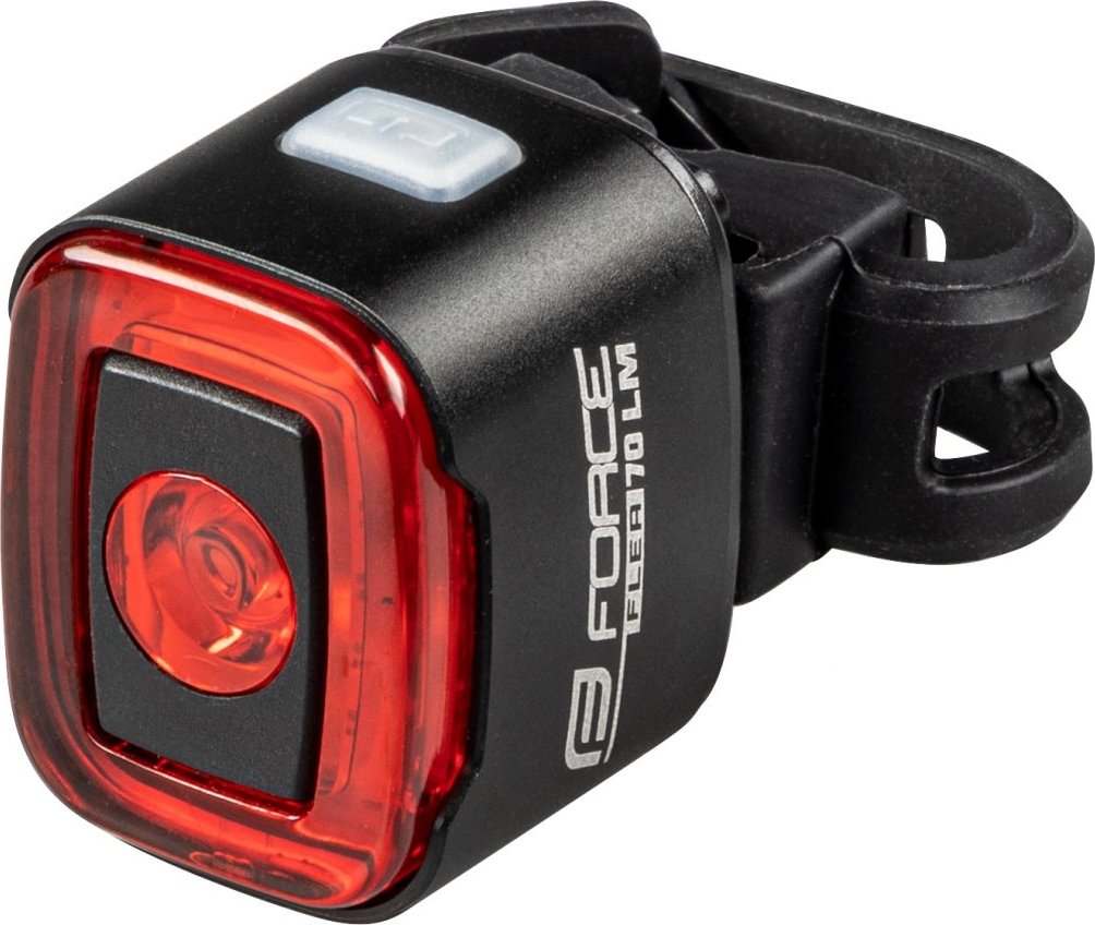 blikačka zadní FORCE FLEA 70 LM, 1 LED, USB