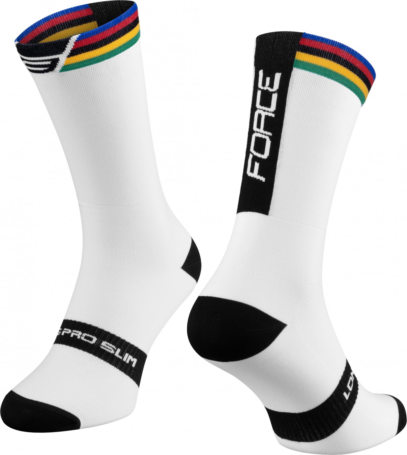 ponožky FORCE LONG PRO CHAMPION SLIM Velikost: SLIM L-XL/42-46