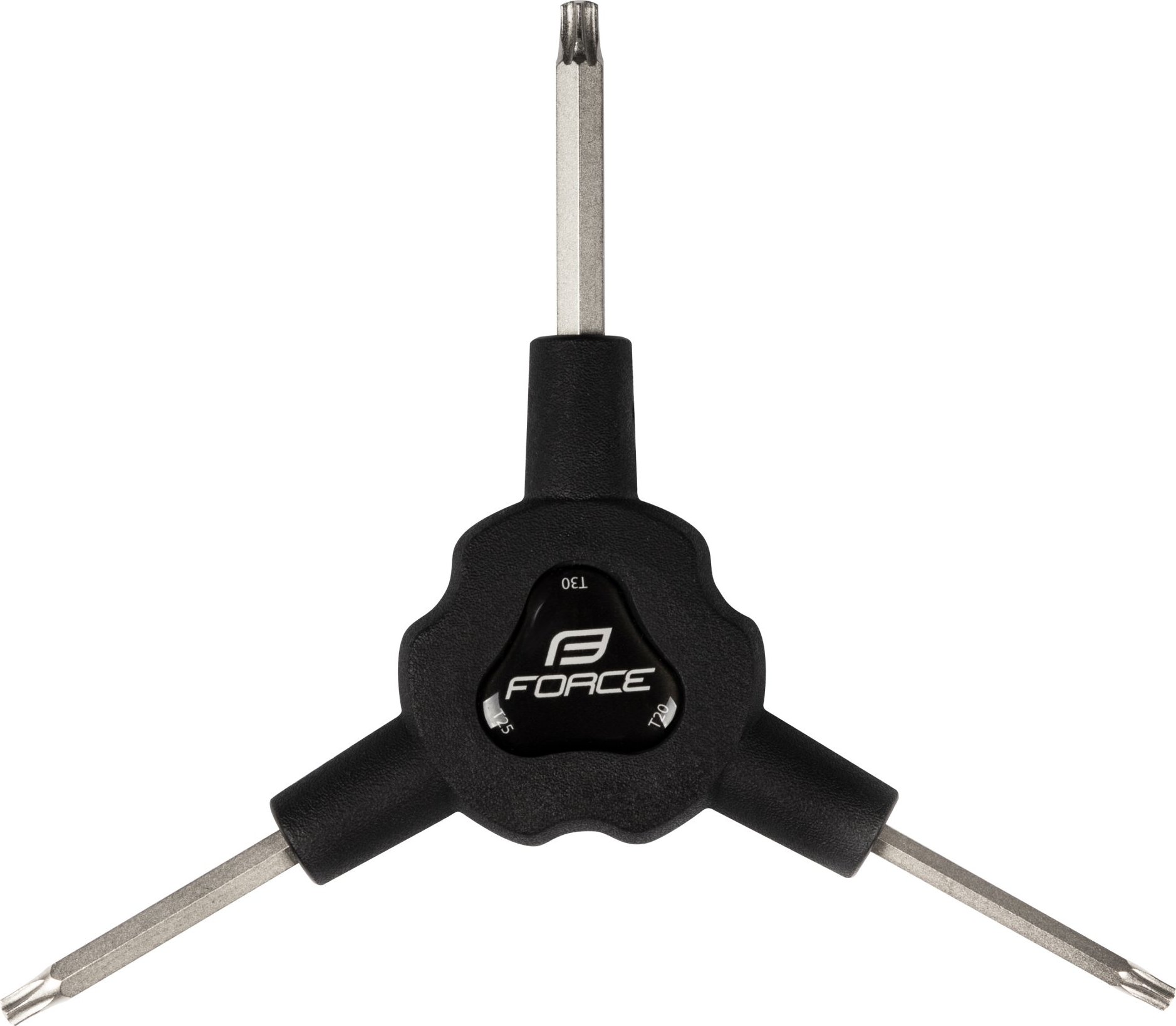 klíč Y torx FORCE trojstranný T20/ T25/ T30 černý