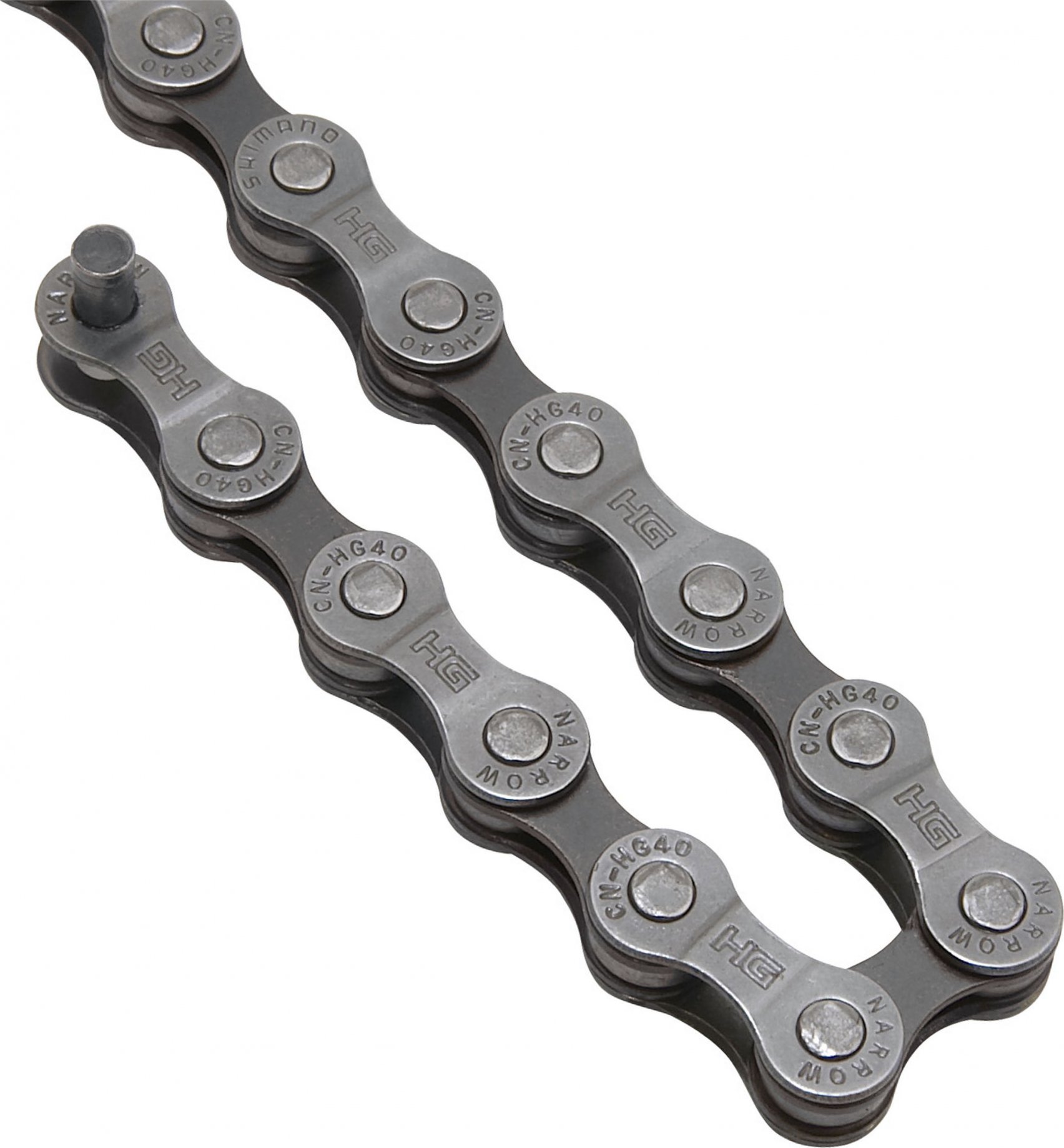 SHIMANO řetěz SH CNHG40 šedý        8k