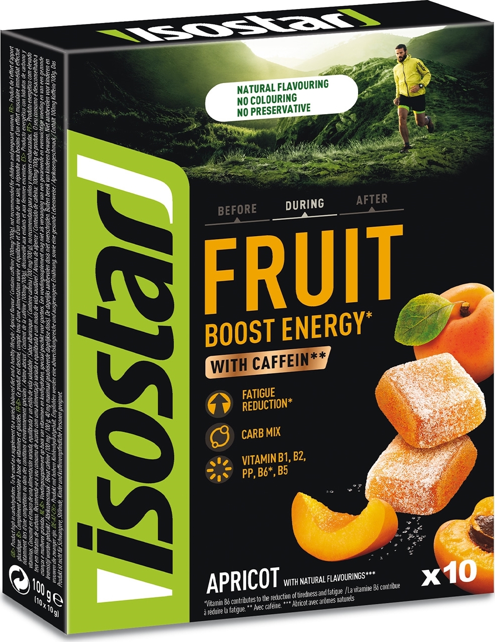 Isostar High Energy želé 10x10g - meruňka