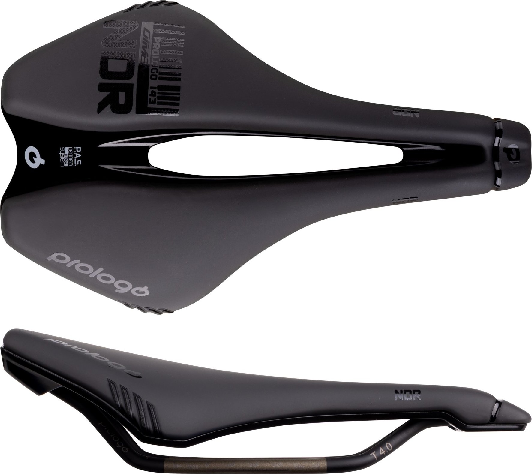 sedlo PROLOGO DIMENSION NDR PAS T4.0 143 černé