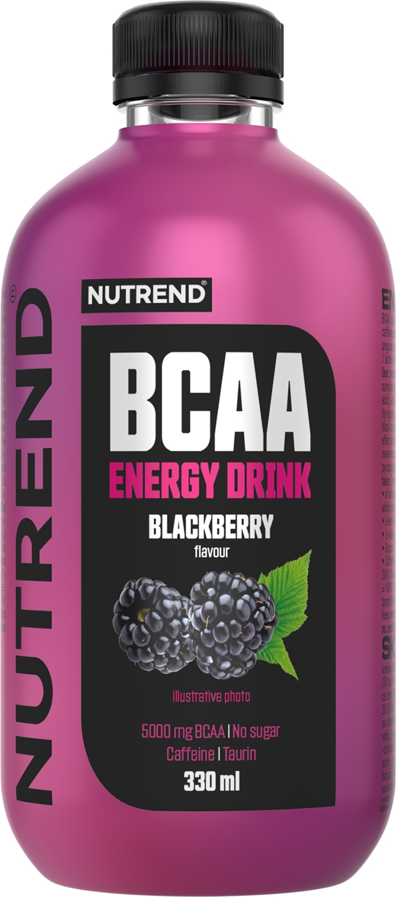 Nutrend BCAA Energy drink 330 ml - Blackberry