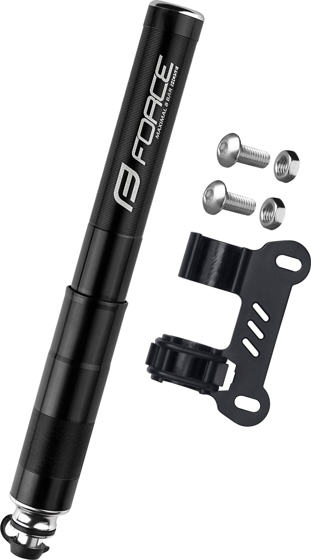 hustilka FORCE HOSE 2.0 - 22cm , s hadičkou,černá