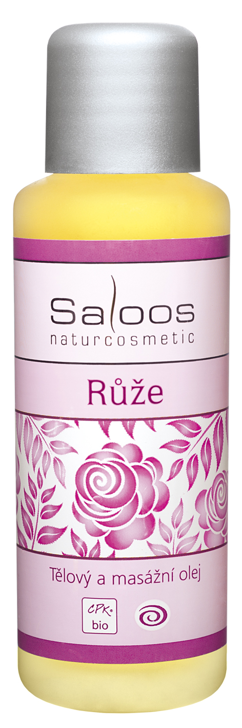 Masážní olej Růže BIO SALOOS Naturcosmetics 50 ml