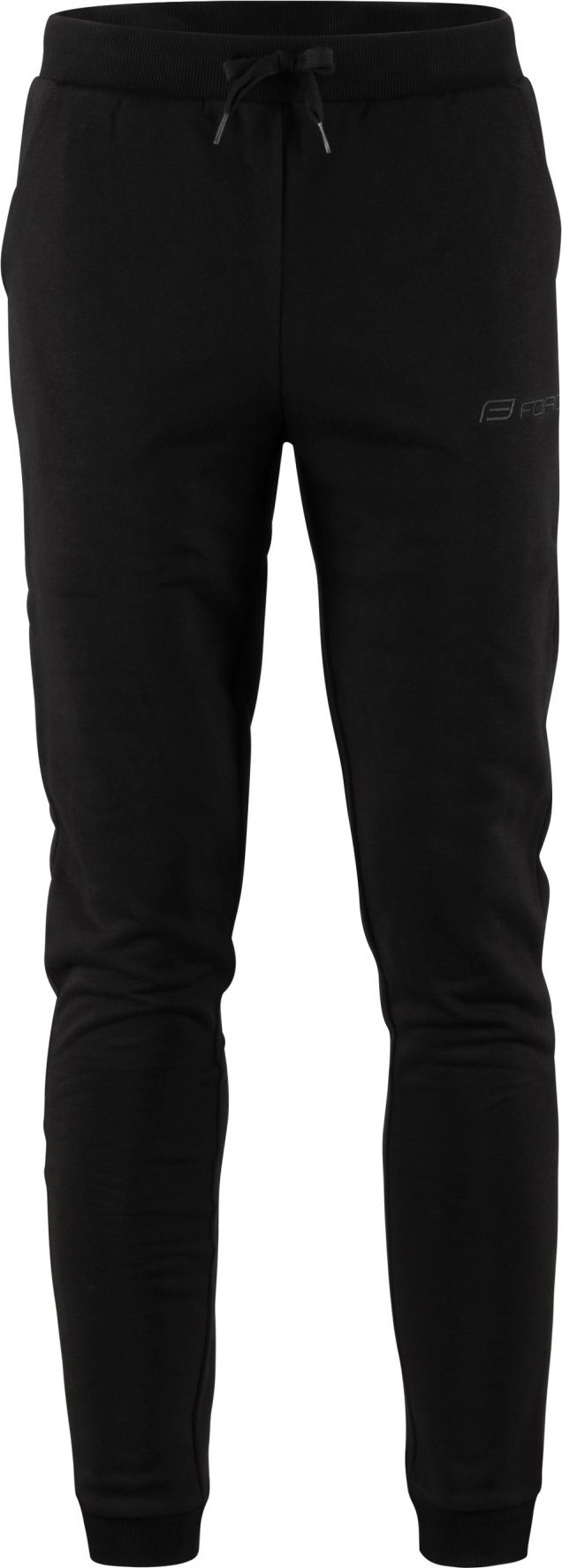 tepláky FORCE COMFY, černé Velikost: L