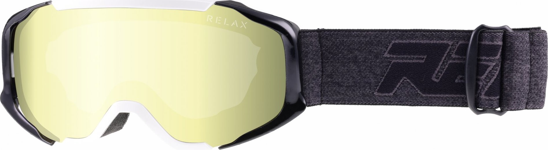 Dětské lyžařské brýle RELAX De-vil bílé