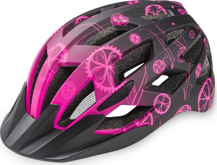 Dětská cyklistická helma R2 Lumen Junior růžová Velikost: S