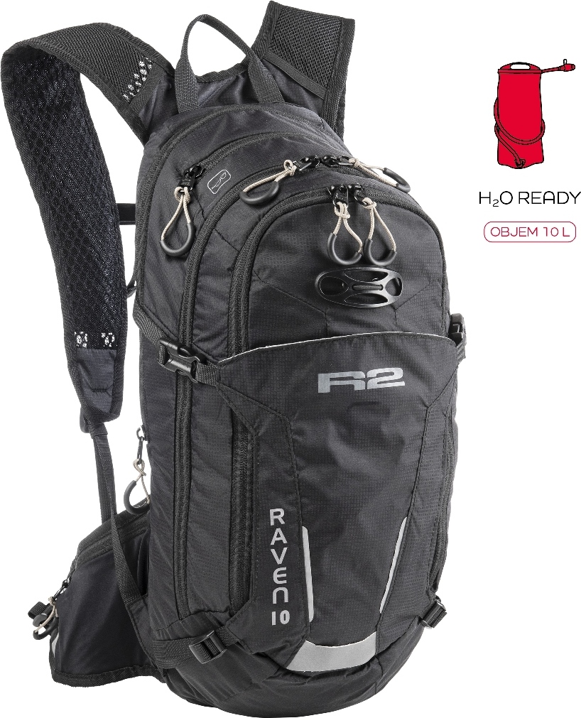 Unisex sportovní batoh R2 Raven černý