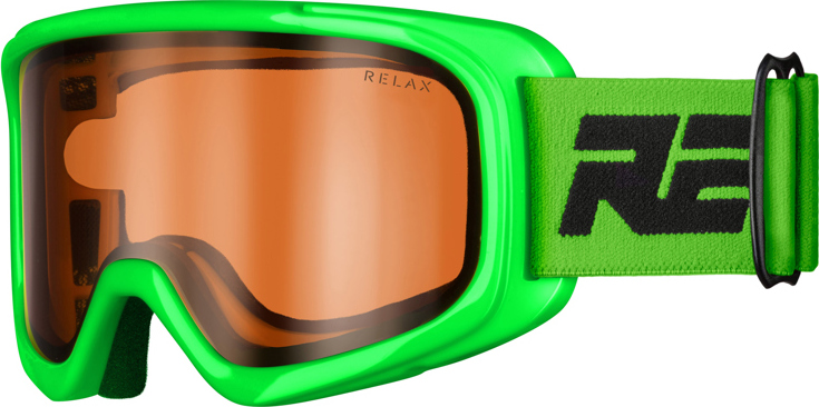 Dětské lyžařské brýle RELAX Bunny  zelená