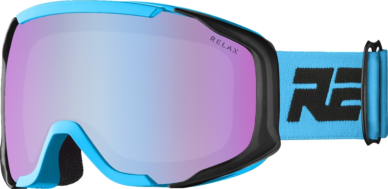 Dětské lyžařské brýle RELAX De-vil modrá