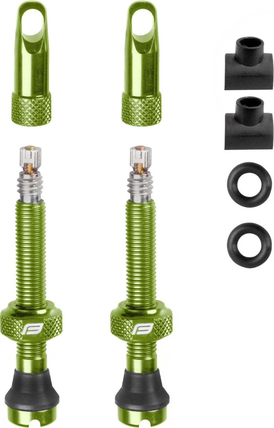 ventilky FORCE pro bezdušový systém 2xFV 44mm,zel.