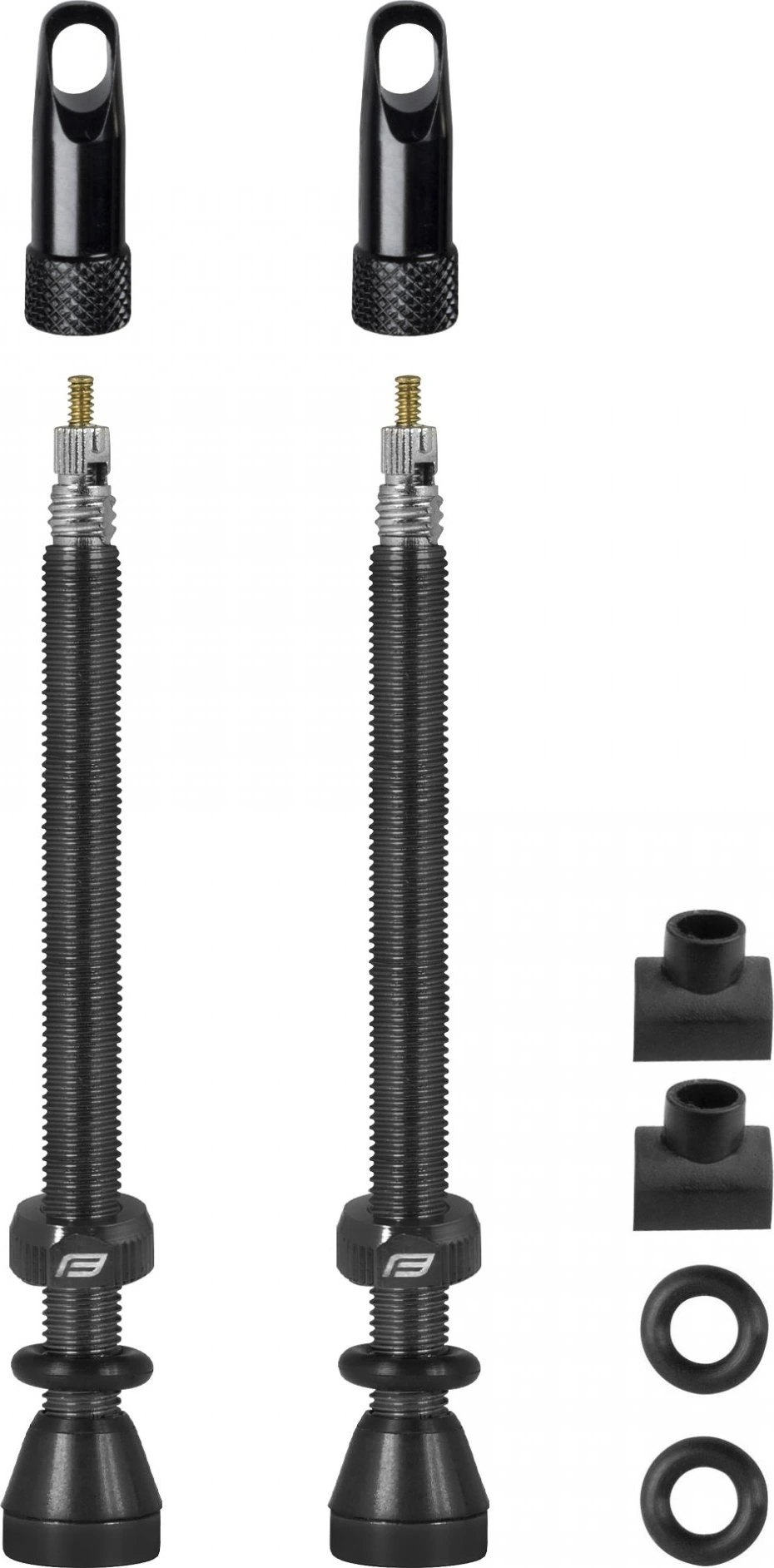 ventilky FORCE pro bezdušový systém 2xFV 80mm,čern