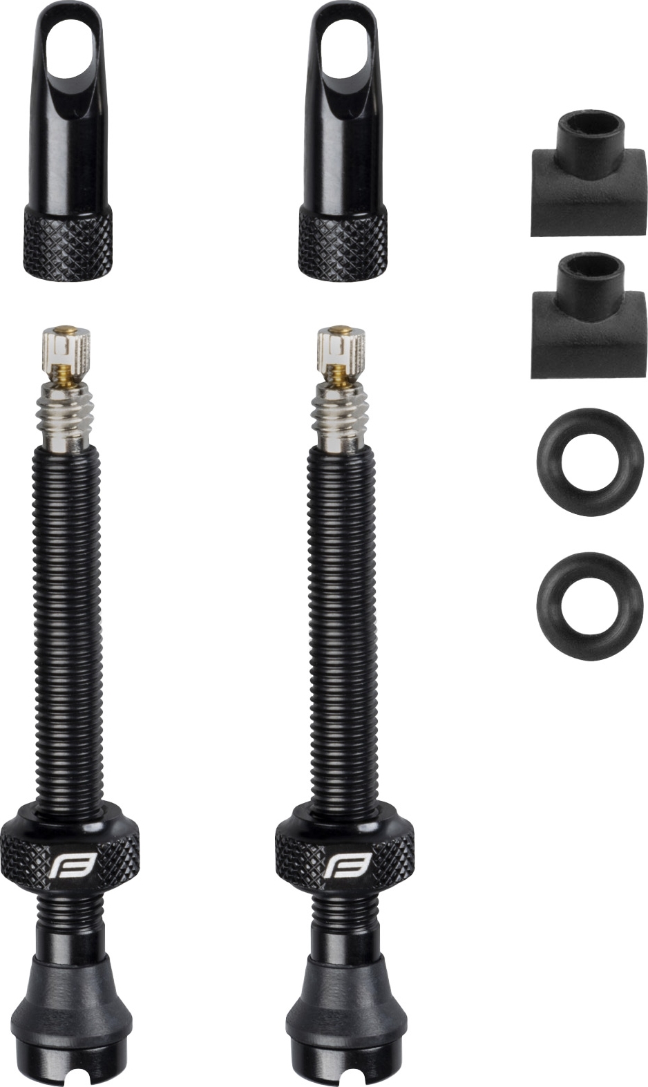 ventilky FORCE pro bezdušový systém 2xFV 60mm,čern