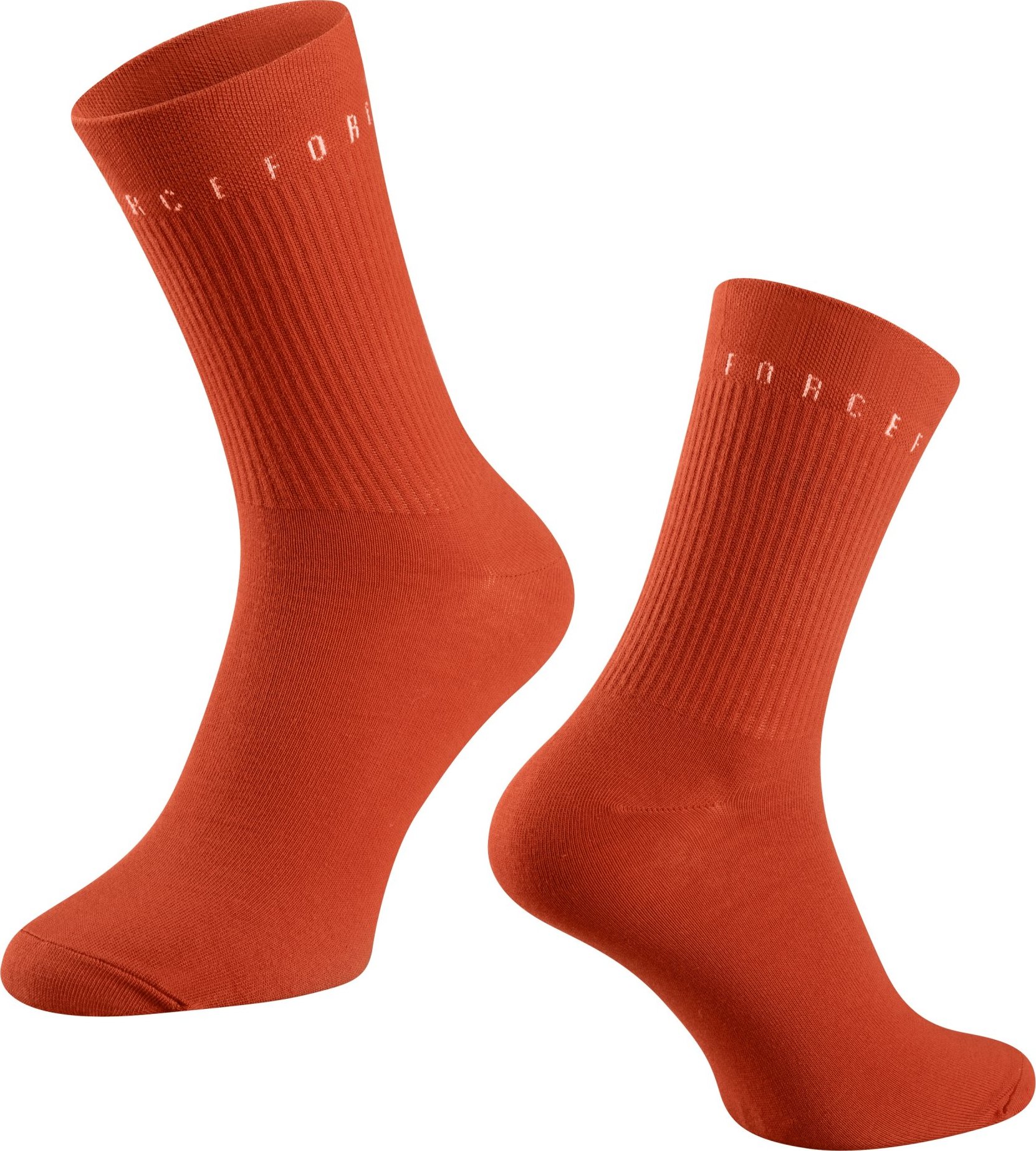 ponožky FORCE SNAP, oranžové Velikost: S-M/36-41