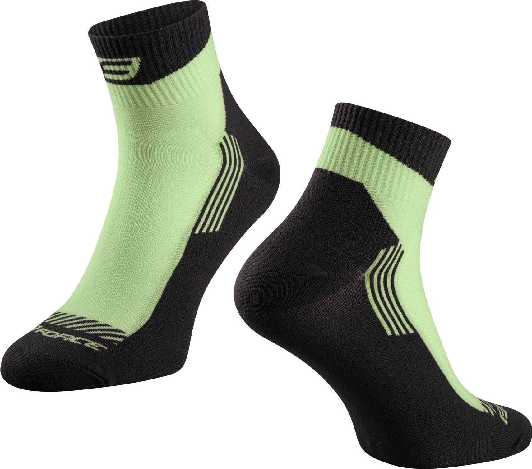 ponožky FORCE DUNE, lime-zelené Velikost: S-M/36-41