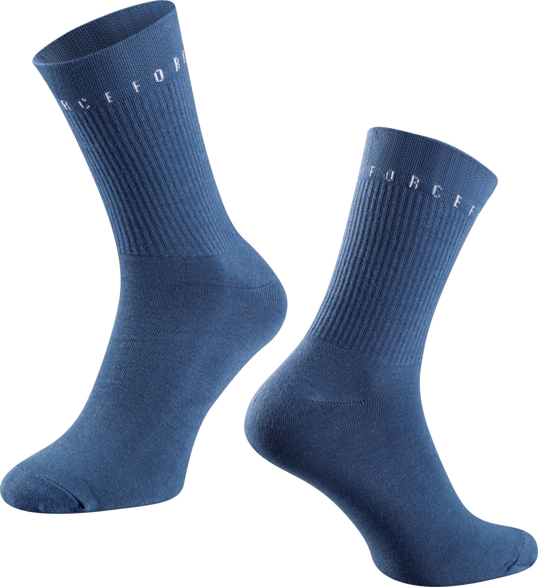 ponožky FORCE SNAP, modré Velikost: L-XL/42-46
