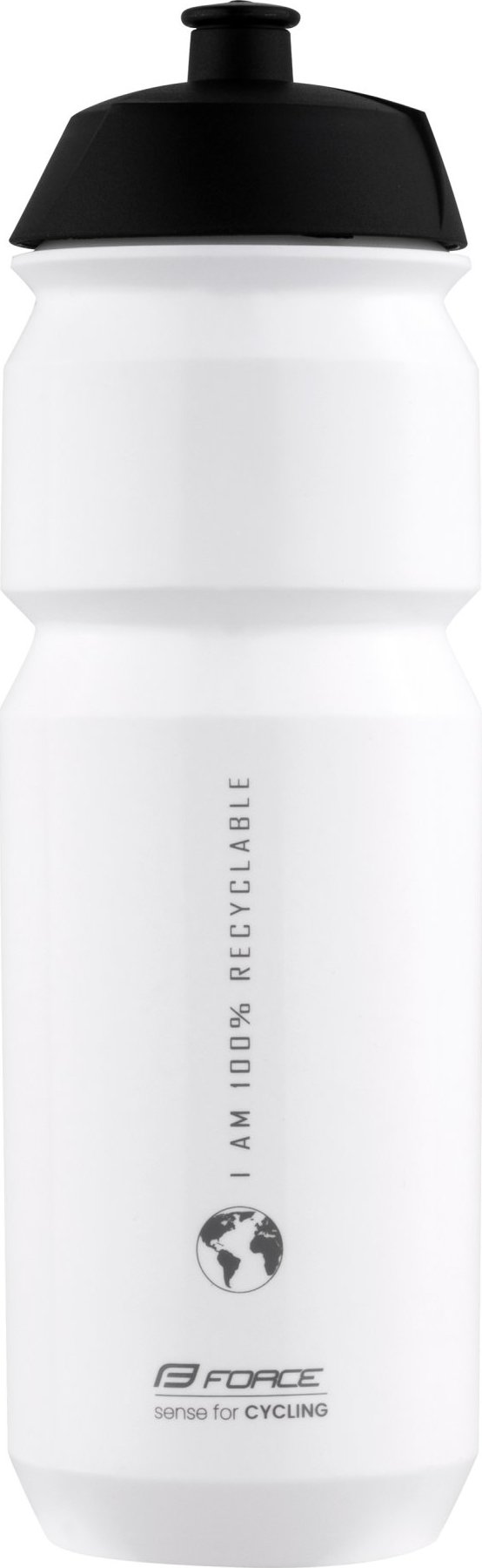 láhev FORCE BIO EARTH 0,75 l, bílo-šedá