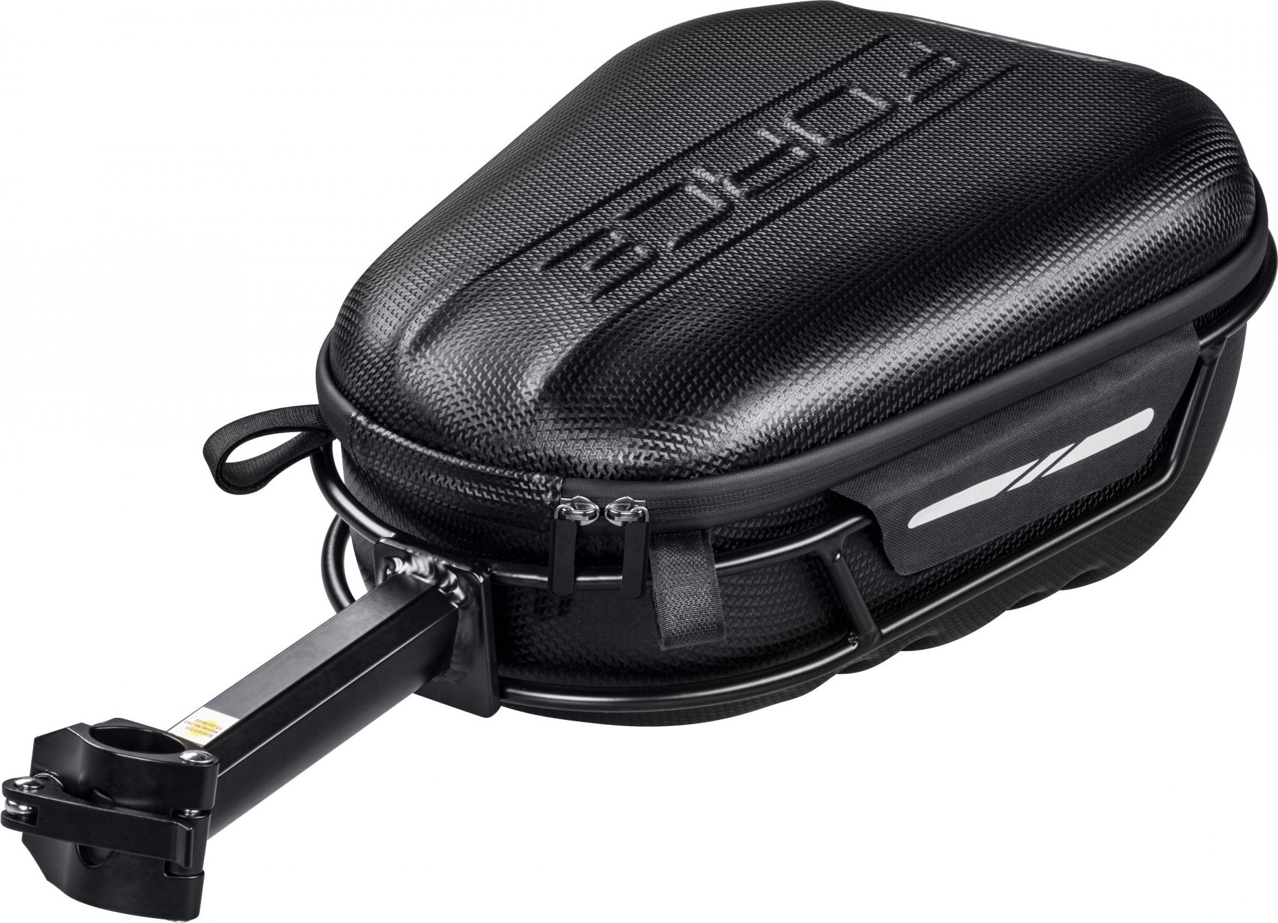 brašna pod sedlo FORCE CRUST XL s držákem, černá