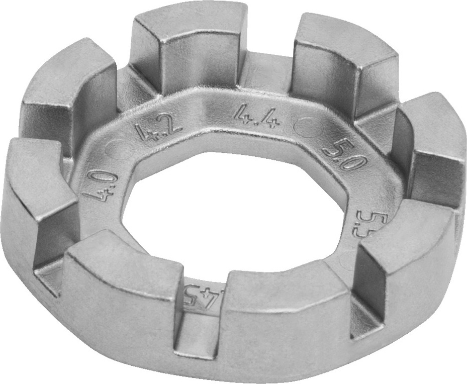 centrklíč UNIOR 3.3, 3.45, 3.7, 3.96, 4.4,5 kovový