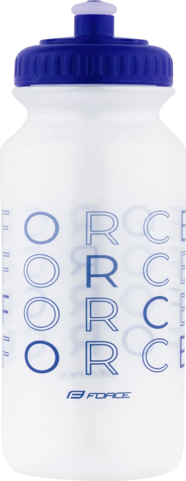 láhev FORCE ENJOY 0,5 l, transparentní-modrá