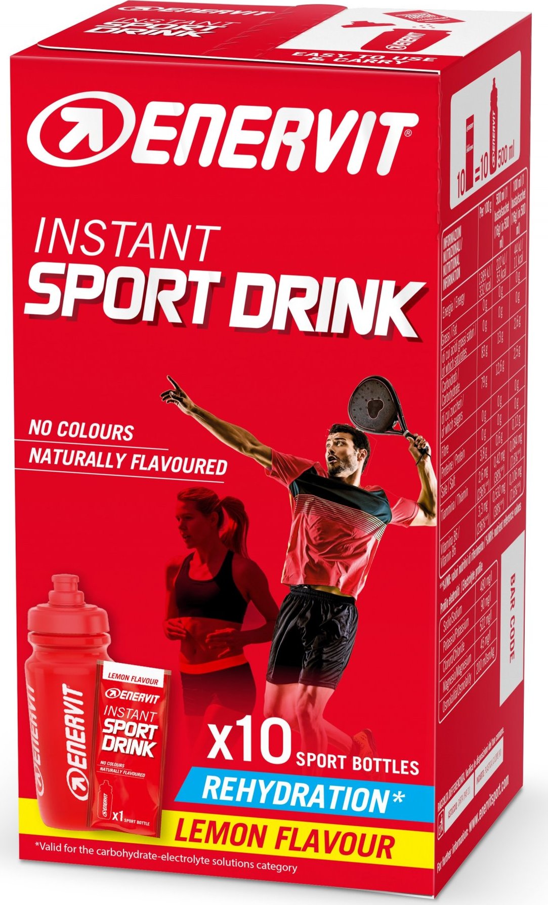 Enervit Sport drink 10x16 g - citrón