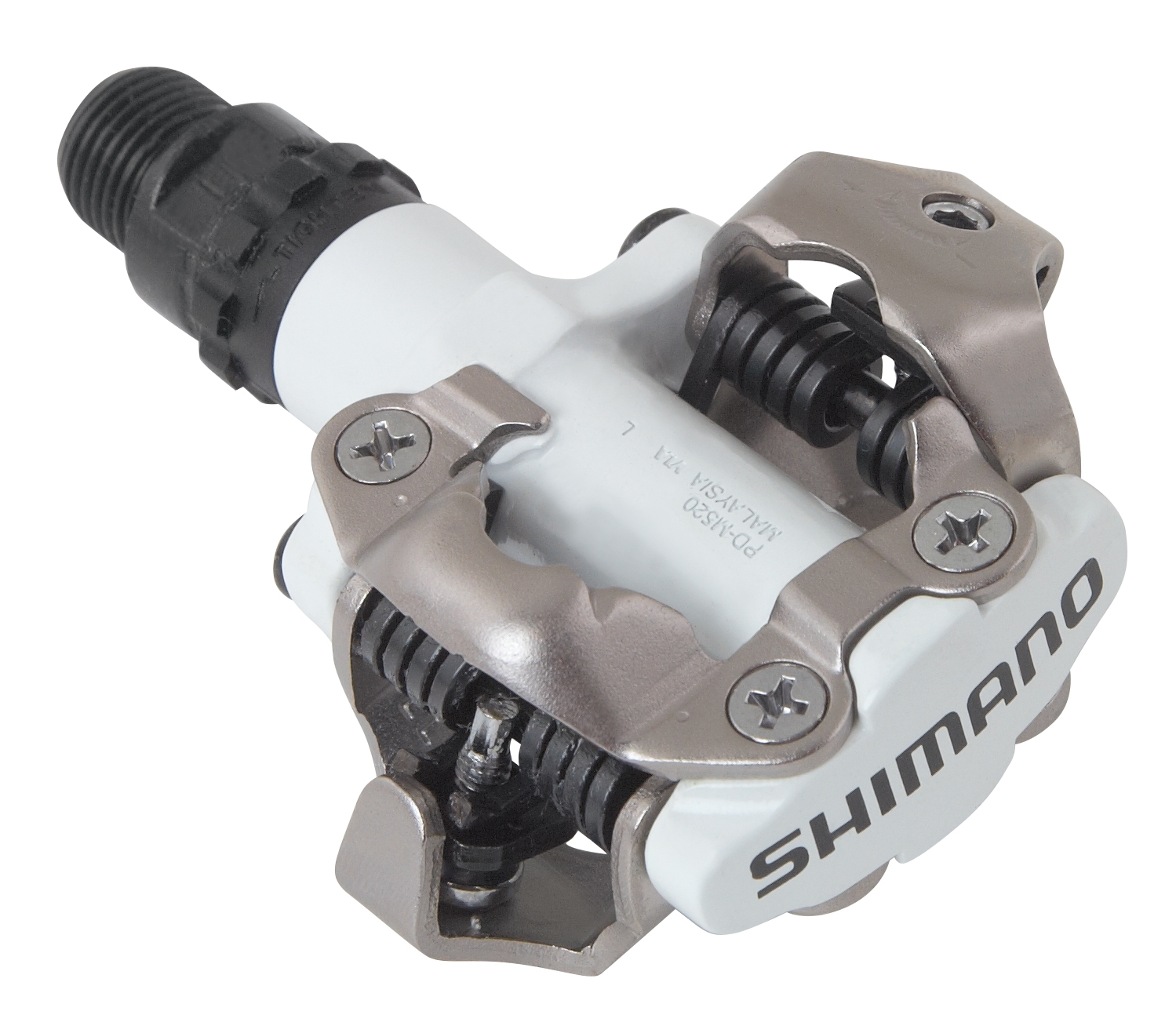 SHIMANO pedály MTB SPD PD-M520W bílé