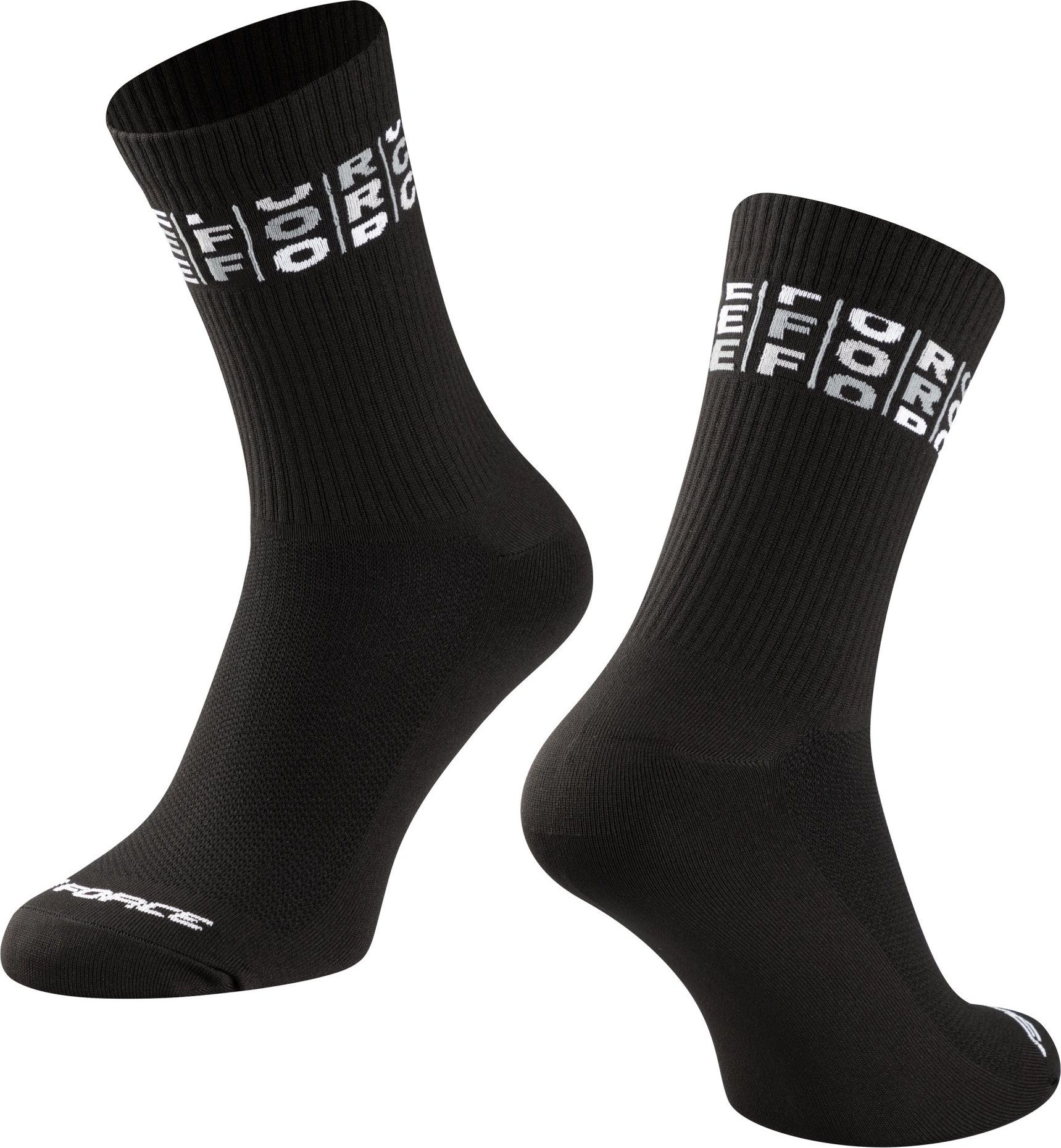 ponožky FORCE MESA, černé Velikost: S-M/36-41