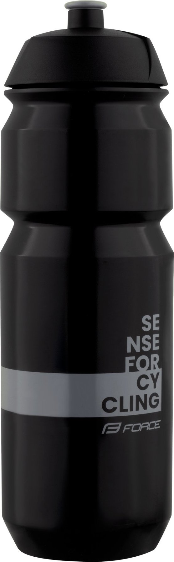 láhev FORCE FINE 0,75 l, černo-šedá