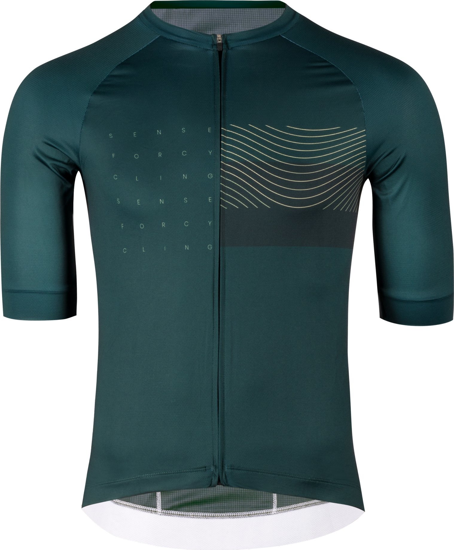 dres FORCE SWAY kr. rukáv, tmavě zelený Velikost: 5XL