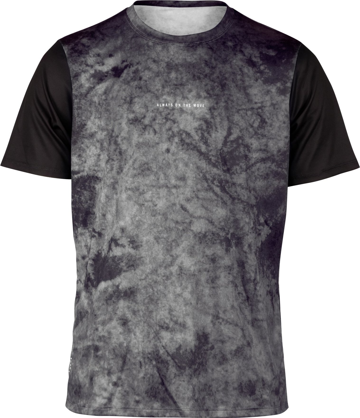 dres FORCE MTB MOVE krátký rukáv, černý Velikost: S