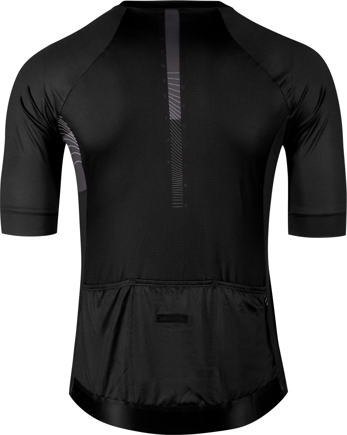 dres FORCE SWAY kr. rukáv, černý Velikost: 3XL