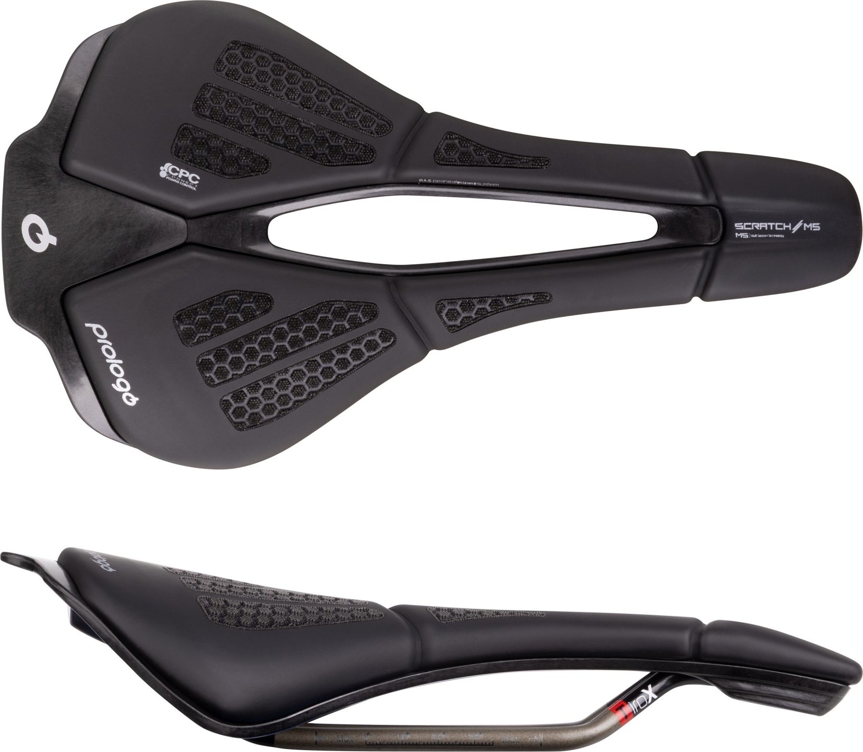 sedlo PROLOGO SCRATCH M5 TiROX PAS 140 CPC černé