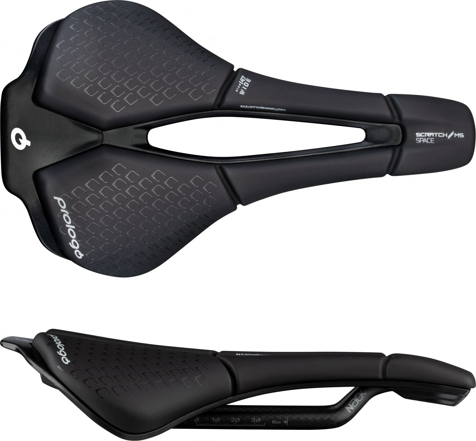 sedlo PROLOGO SCRATCH M5 PAS Nack 147 SPACE  černé