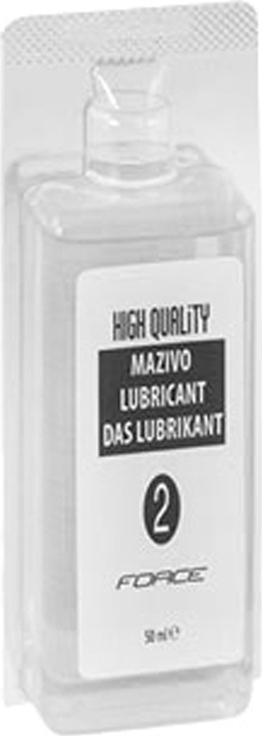 mazivo-lubrikant FORCE na řetěz 50ml kapsle, žlutý