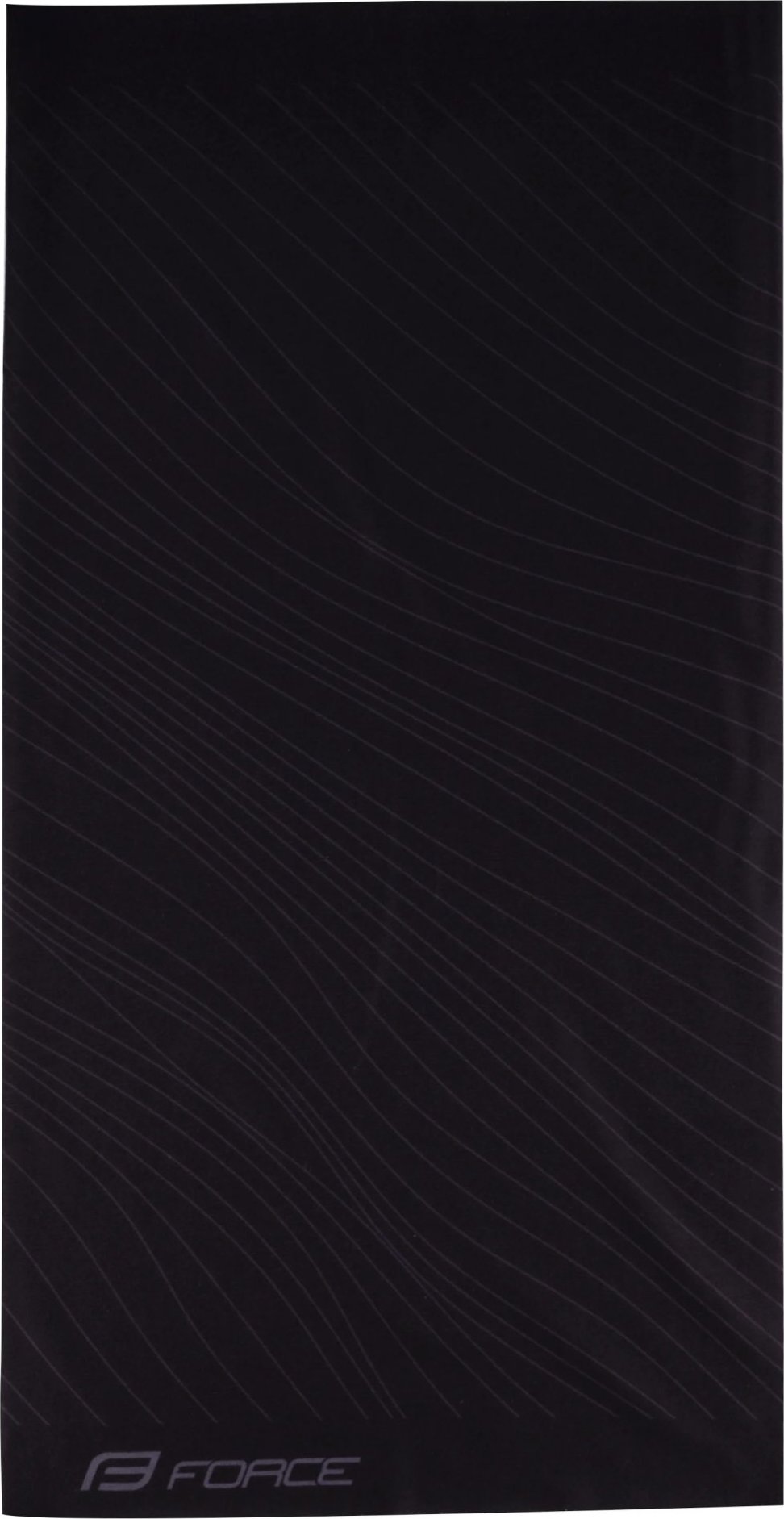 šátek FORCE LAYER léto, černý UNI