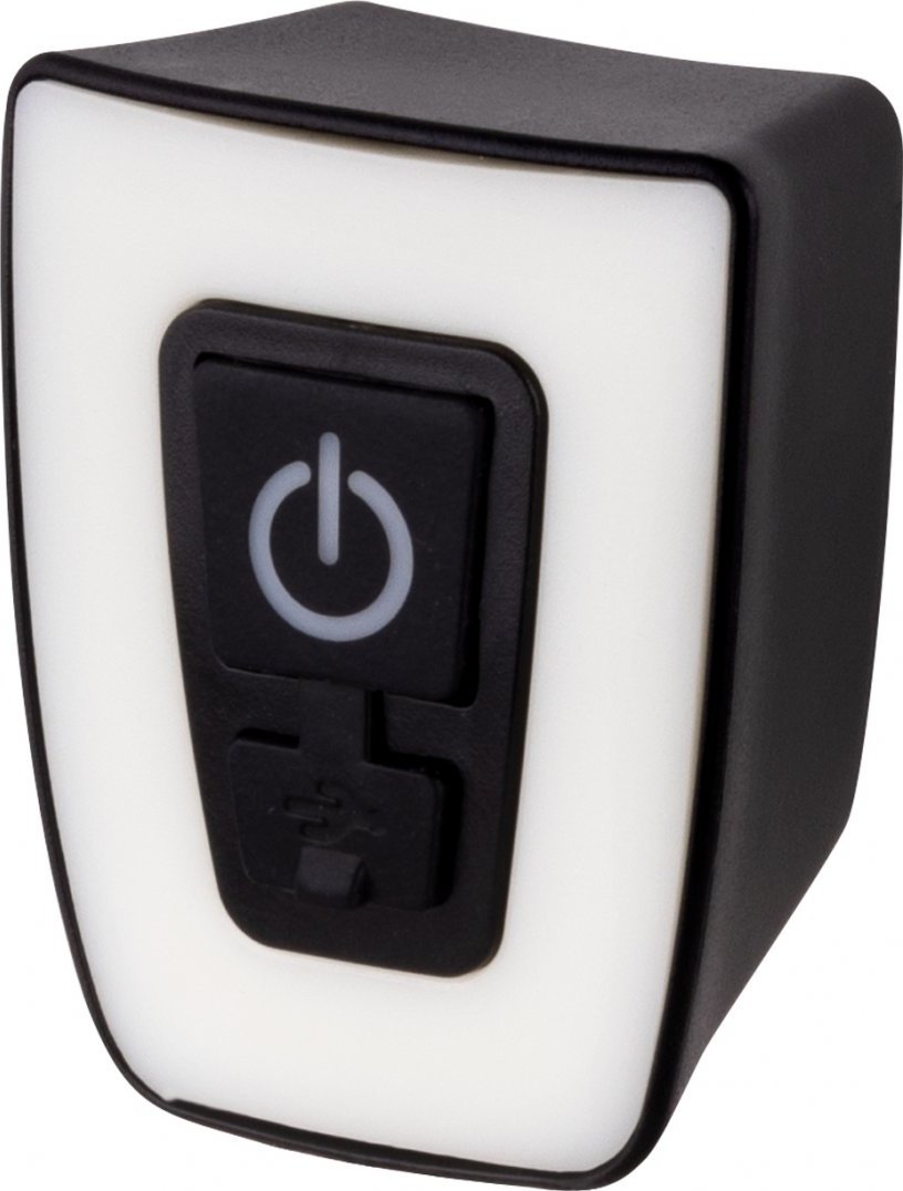 blikačka k přilbě FORCE ZEBU, červená